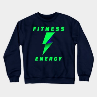 Fitness training energy. Crewneck Sweatshirt